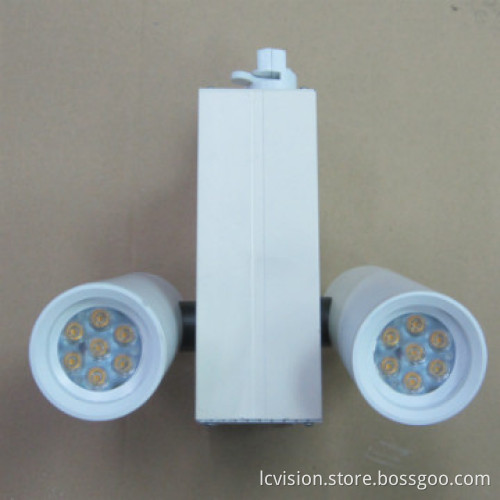 Dimming 2*14W LED Track light / CREE LED / R5011 / 100~240VAC
